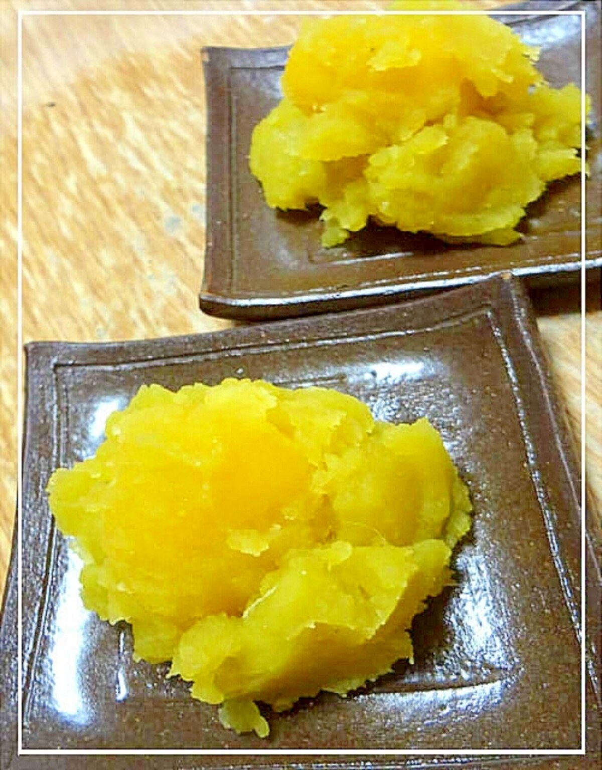 栗 きんとん レシピ くちなし なし